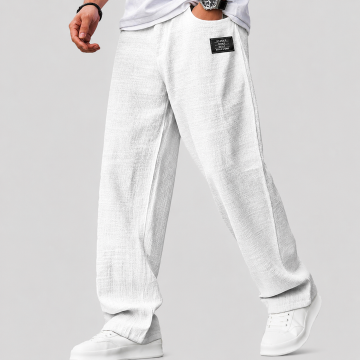 Marco | Premium Linen Casual Trousers