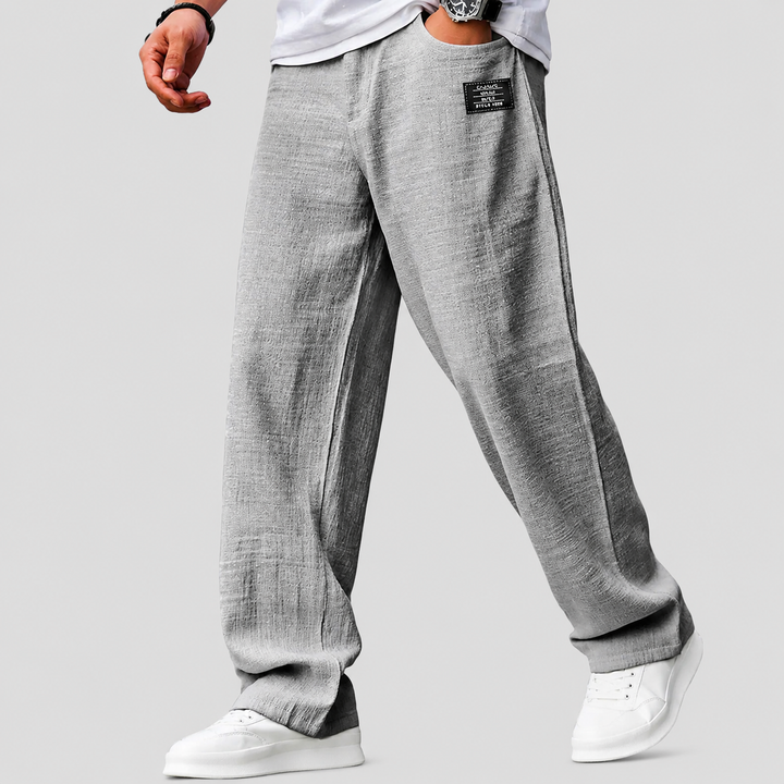 Marco | Premium Linen Casual Trousers