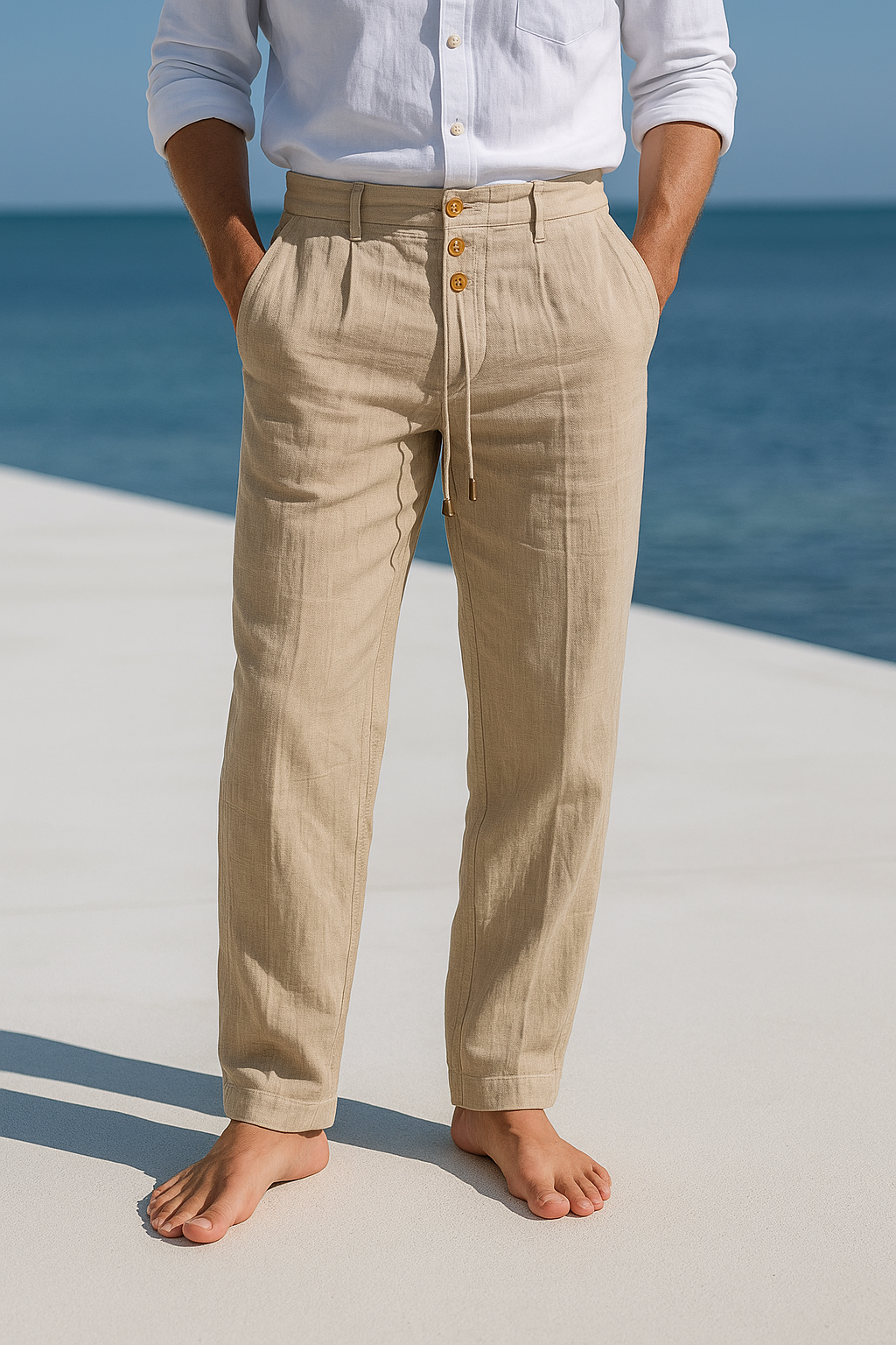 Matteo | Lightweight Summer Trousers