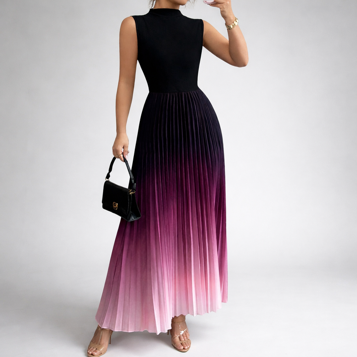 YZA™ | Elegant Ombre Sleeveless Evening Dress