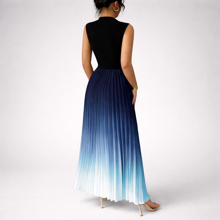 YZA™ | Elegant Ombre Sleeveless Evening Dress