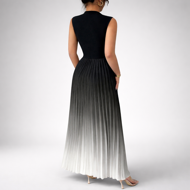 YZA™ | Elegant Ombre Sleeveless Evening Dress