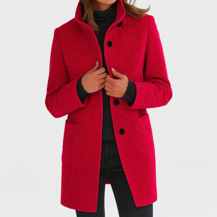 Marceline™ Structured High-Collar Jacket