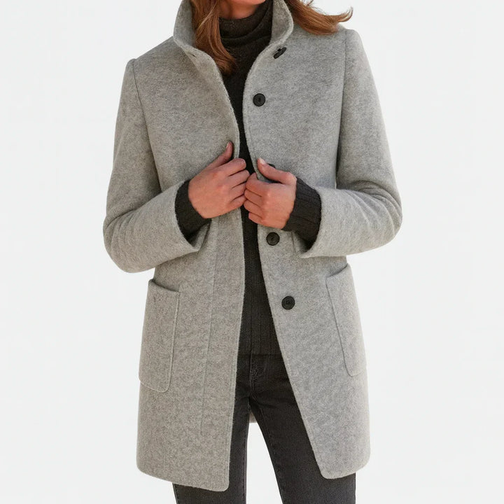 Marceline™ Structured High-Collar Jacket