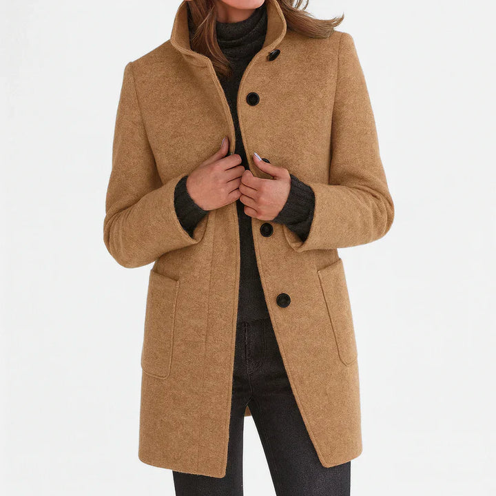Marceline™ Structured High-Collar Jacket
