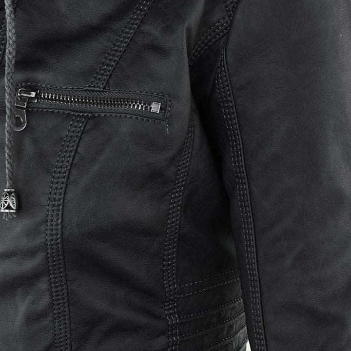 Monika™ | Sturdy and elegant leather jacket
