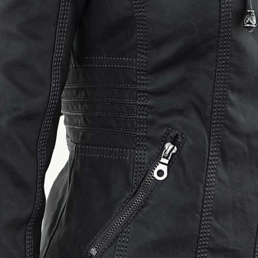 Monika™ | Sturdy and elegant leather jacket