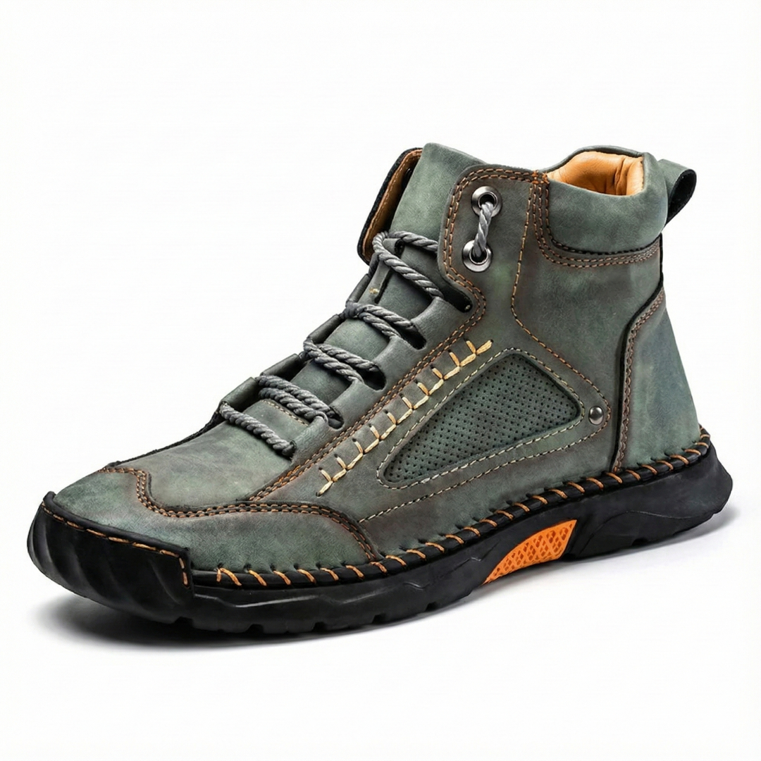 Salkin | Rugged Leather Shoes with Everyday Support