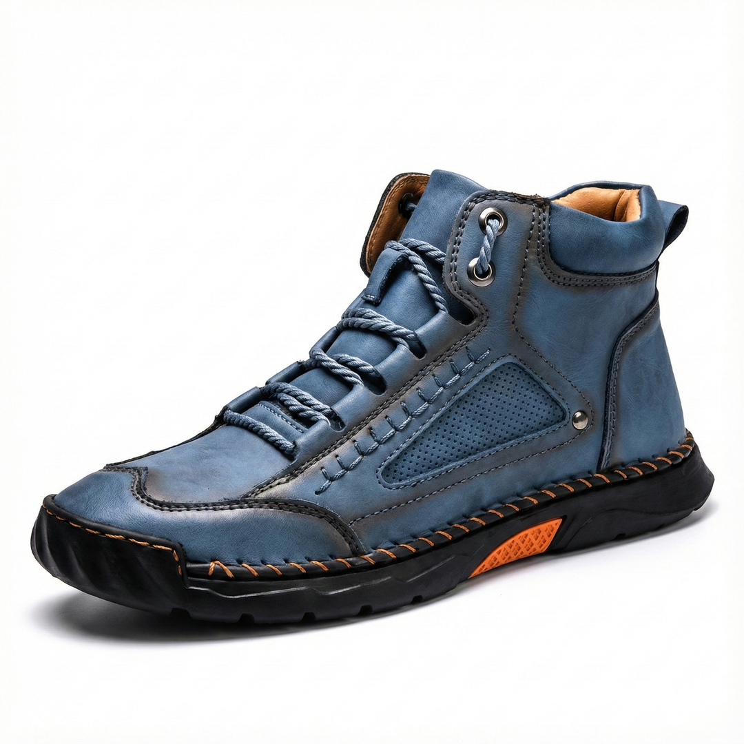 Salkin | Rugged Leather Shoes with Everyday Support