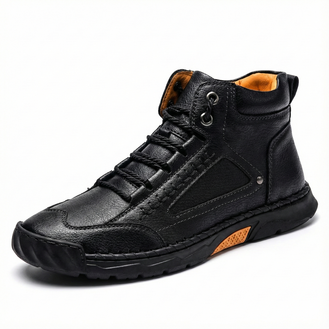 Salkin | Rugged Leather Shoes with Everyday Support
