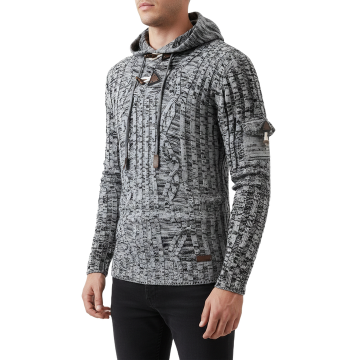 Oliver - Slim Fit Knit Hoodie