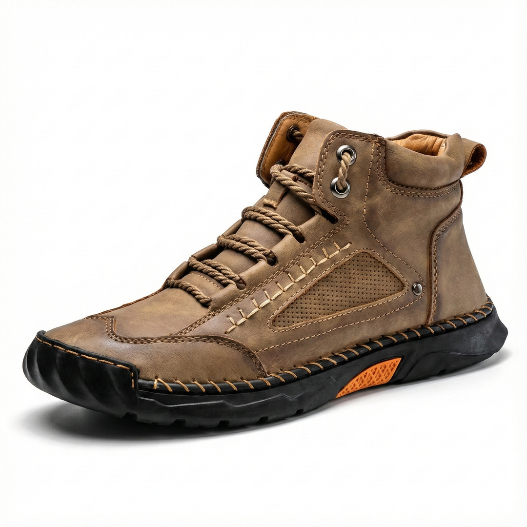 Salkin | Rugged Leather Shoes with Everyday Support