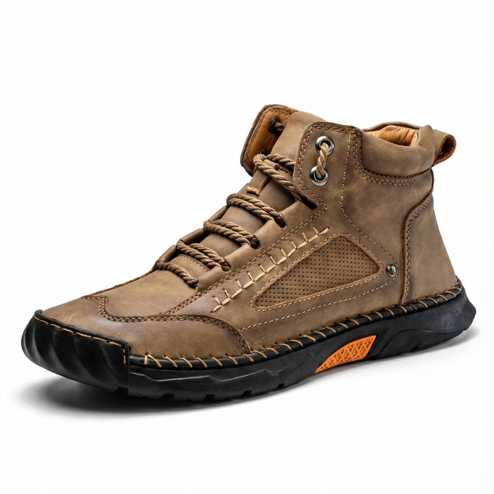 Salkin | Rugged Leather Shoes with Everyday Support