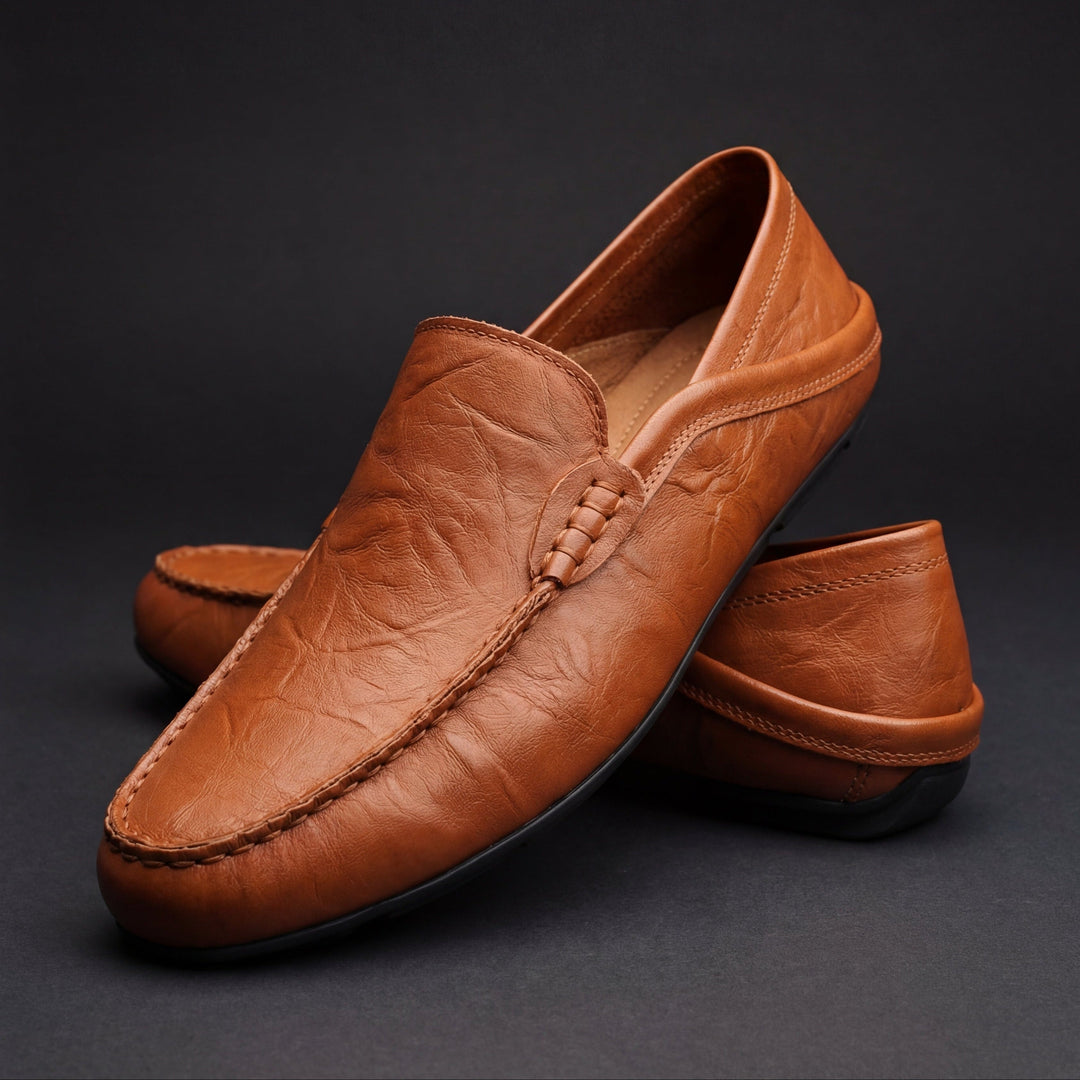 Giorgio | Elegant Leather Loafers