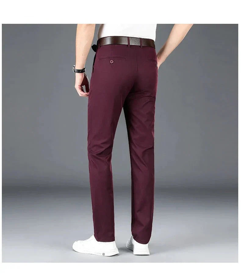 Rudolf | Tailored Slim Fit Trousers for Men