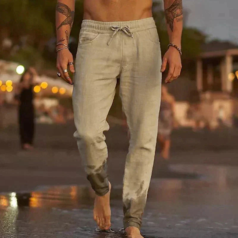 Mateo Beach | Summer Linen Trousers