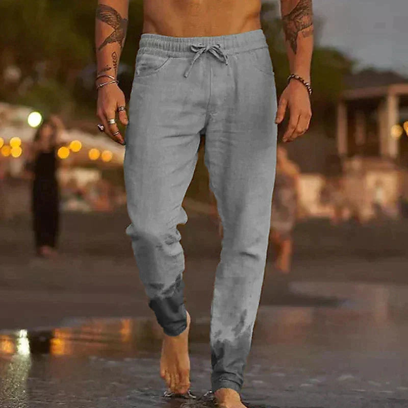 Mateo Beach | Summer Linen Trousers