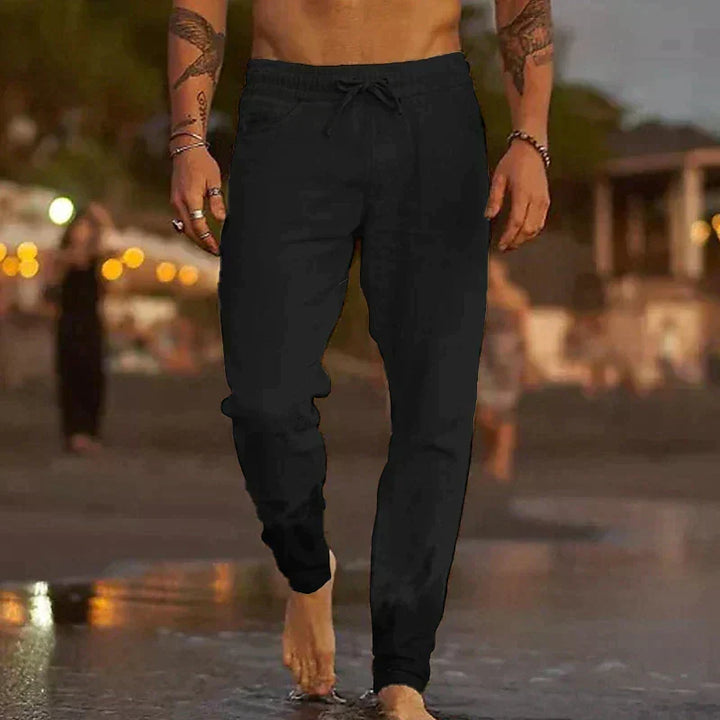 Mateo Beach | Summer Linen Trousers