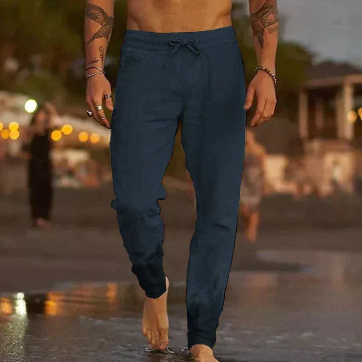 Mateo Beach | Summer Linen Trousers