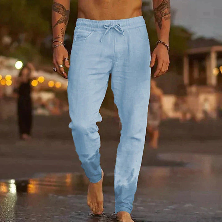 Mateo Beach | Summer Linen Trousers