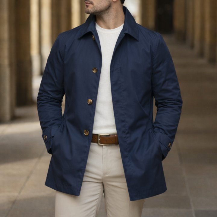 Ethan | Men’s Classic Button Coat