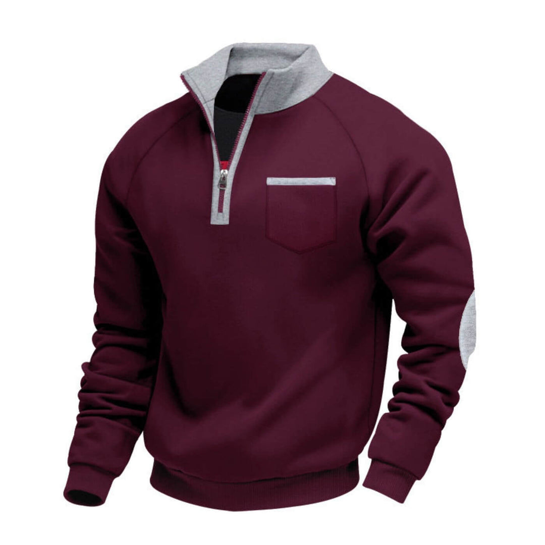 Johannes™ | Comfortable Jumper with Stand Collar