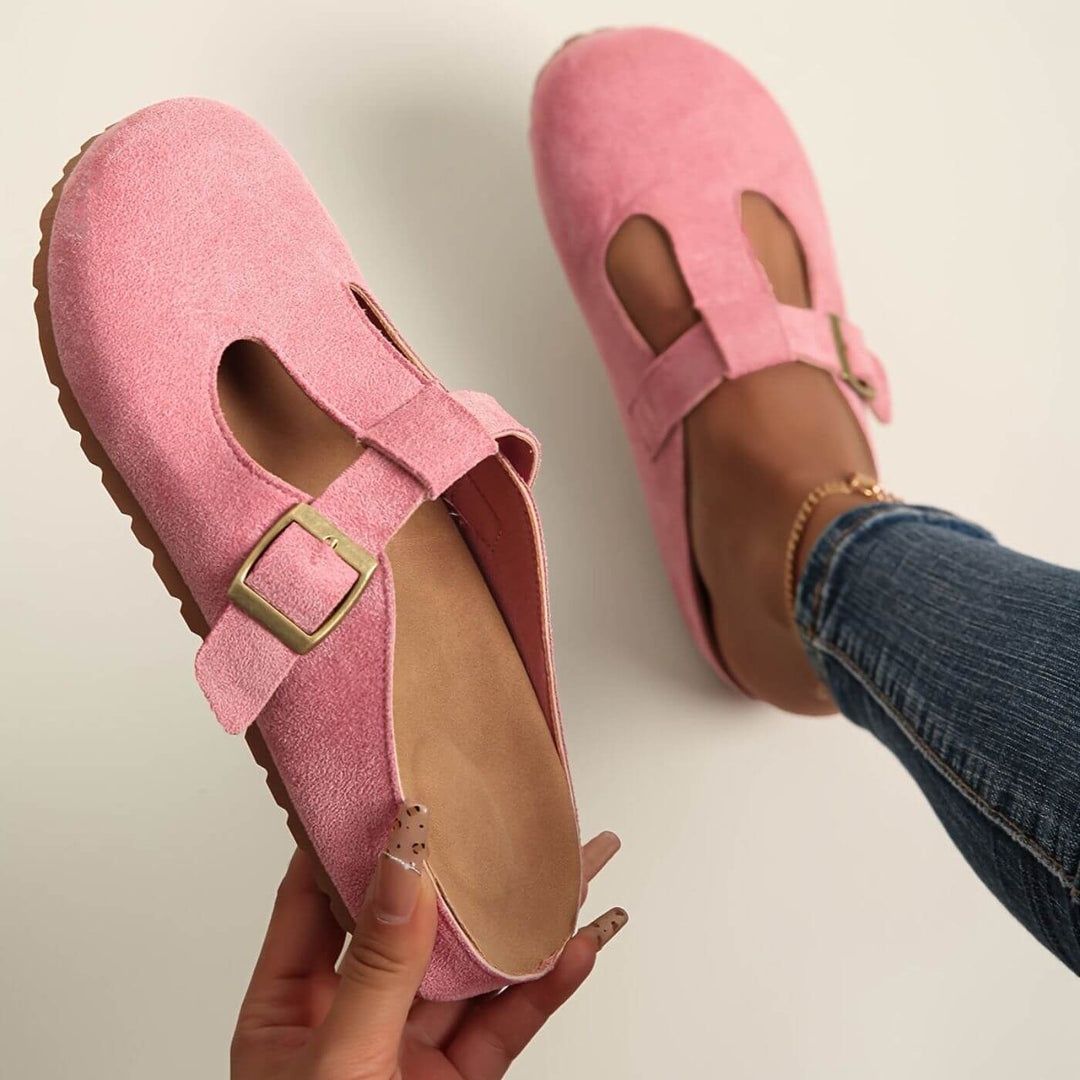 Kara™ | Minimalist Comfort Clogs with Buckle