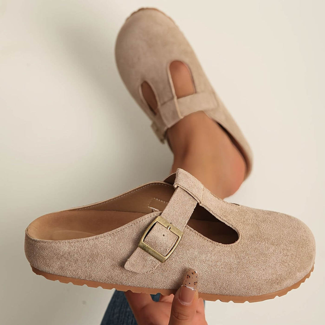 Kara™ | Minimalist Comfort Clogs with Buckle