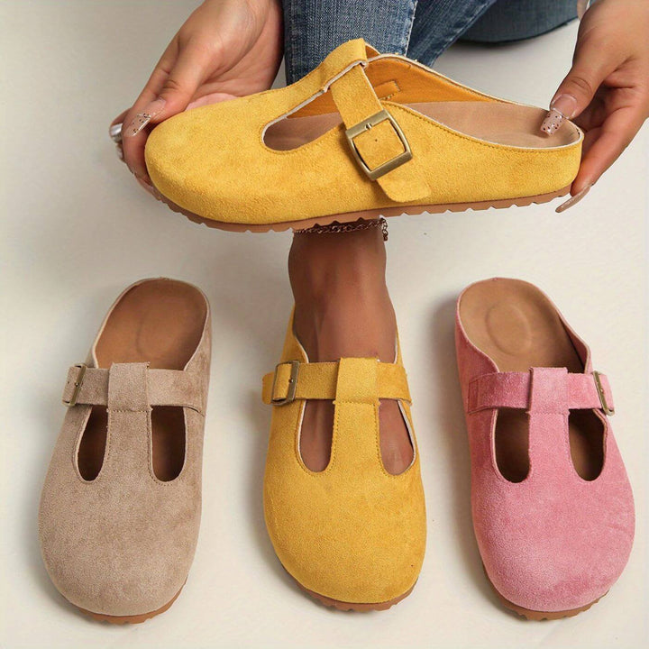 Kara™ | Minimalist Comfort Clogs with Buckle