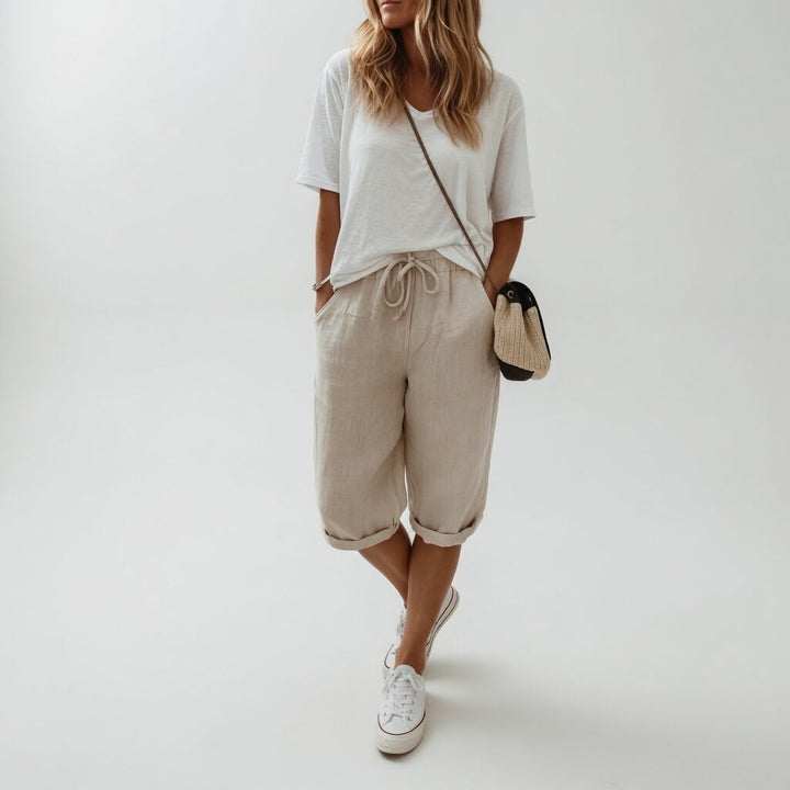 Fernande™ — Bermuda 100% Cotton Casual Summer Style