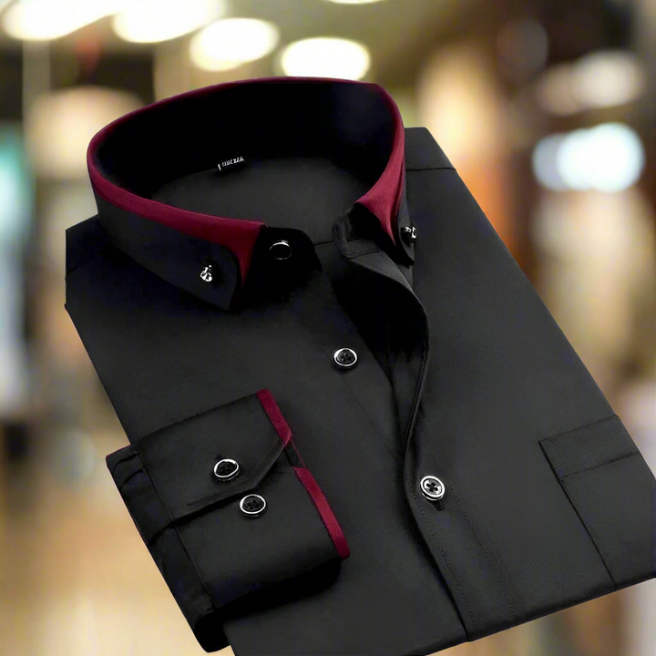Adalbert | Classic long-sleeved cotton shirt