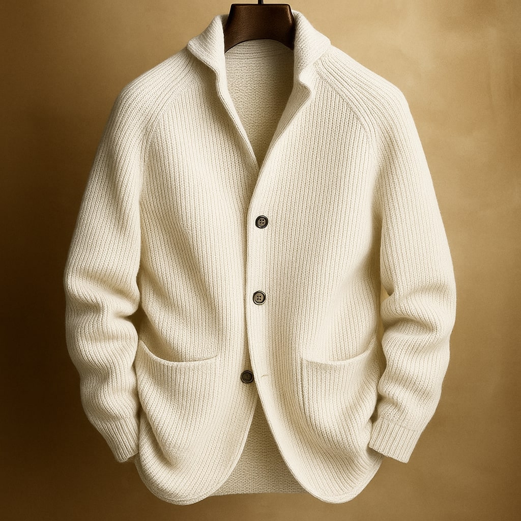 Montelio™ Wool Rib Cardigan