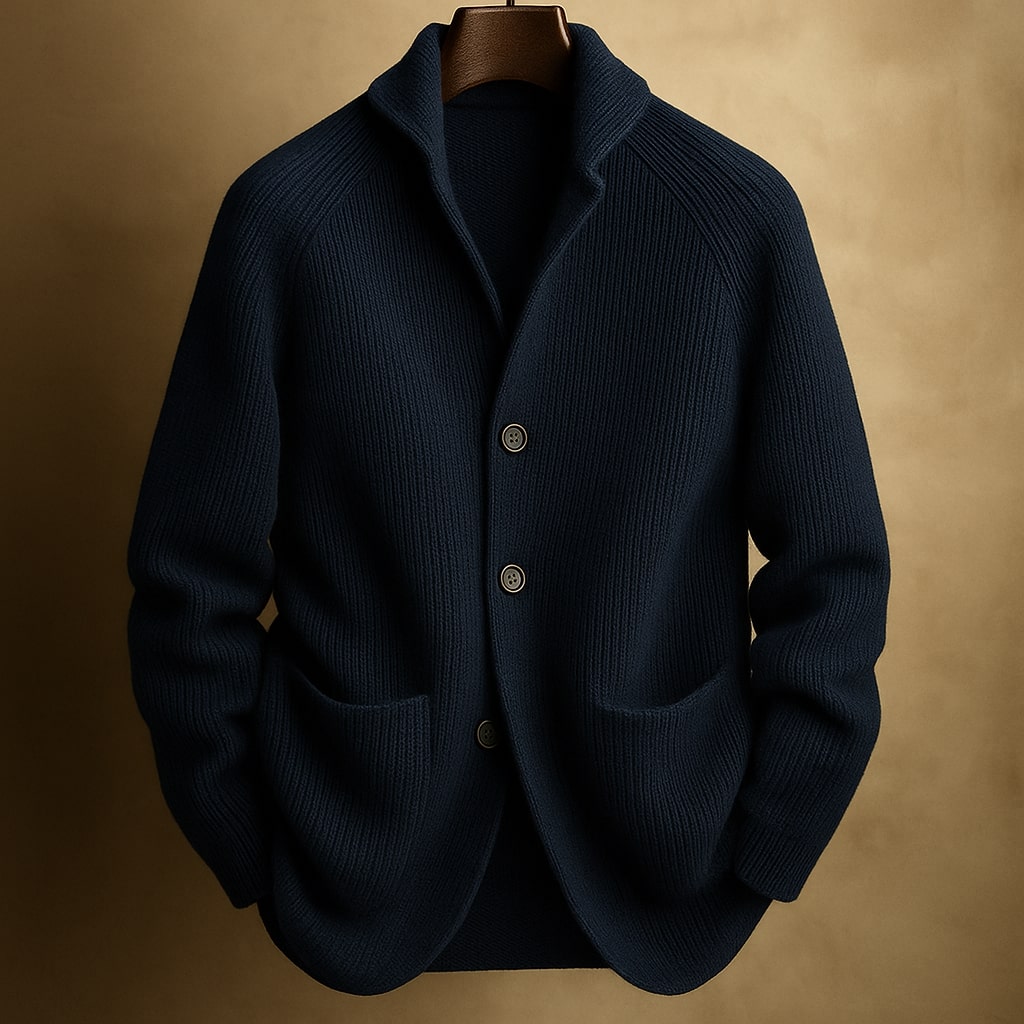 Montelio™ Wool Rib Cardigan