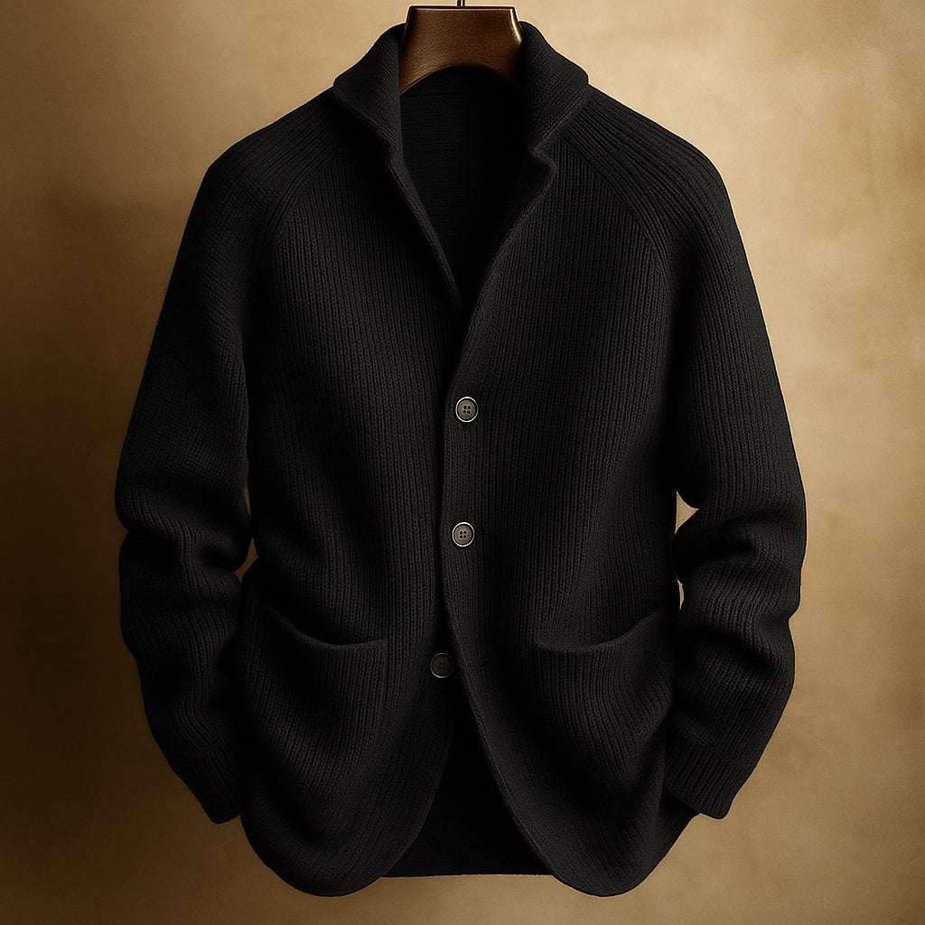 Montelio™ Wool Rib Cardigan