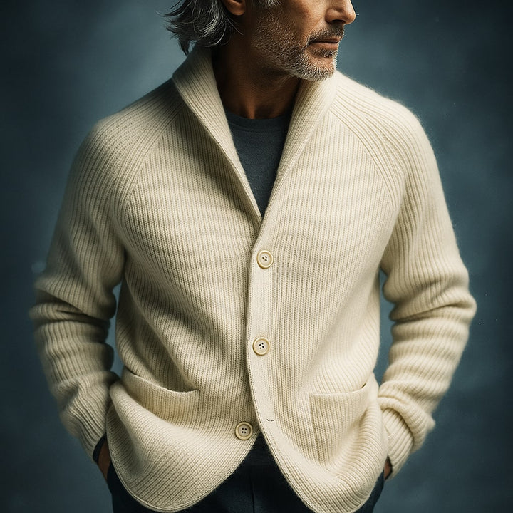 Montelio™ Wool Rib Cardigan