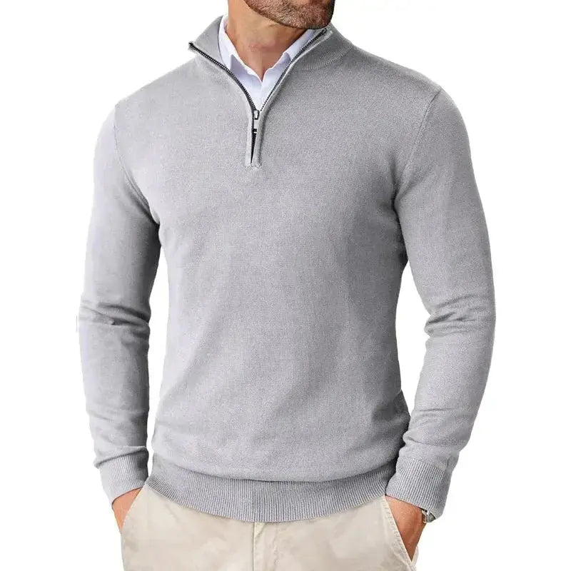 Harrington Oxford | Men's Classic Half-Zip Sweater