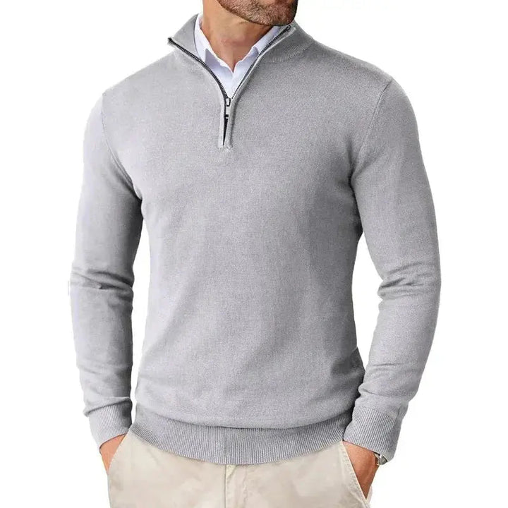 Harrington Oxford | Men's Classic Half-Zip Sweater