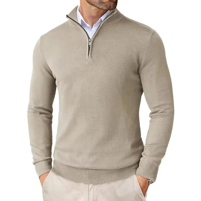 Harrington Oxford | Men's Classic Half-Zip Sweater