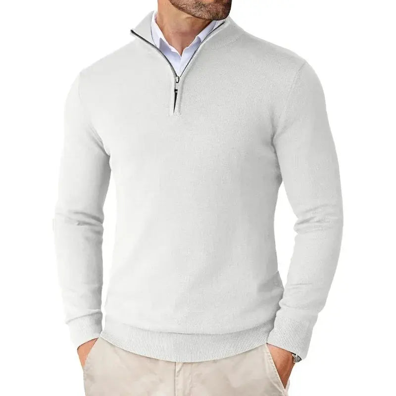Harrington Oxford | Men's Classic Half-Zip Sweater