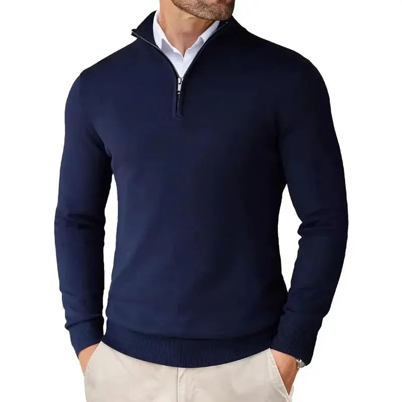 Harrington Oxford | Men's Classic Half-Zip Sweater