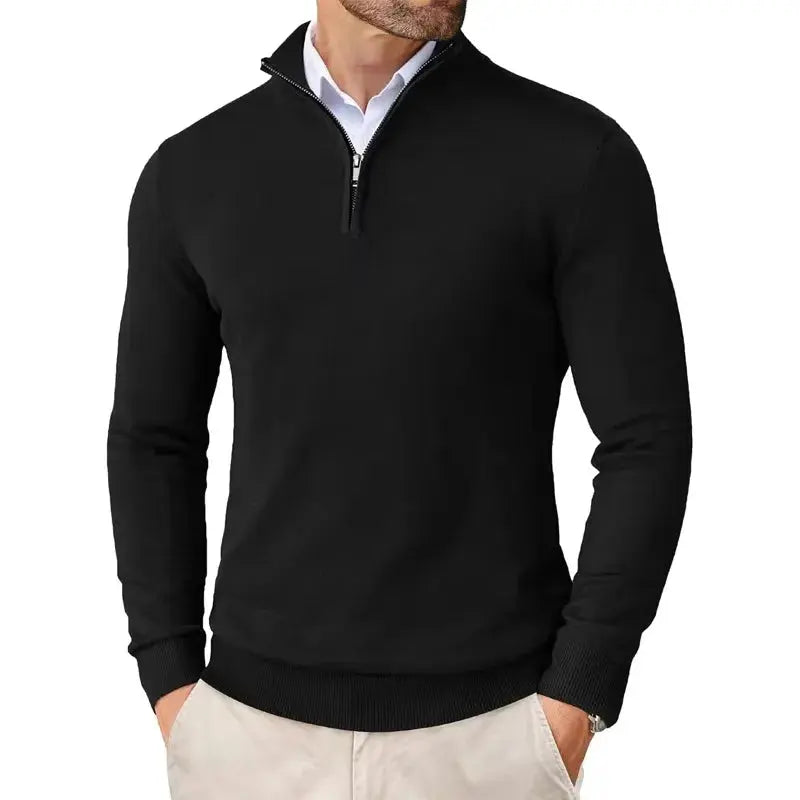Harrington Oxford | Men's Classic Half-Zip Sweater