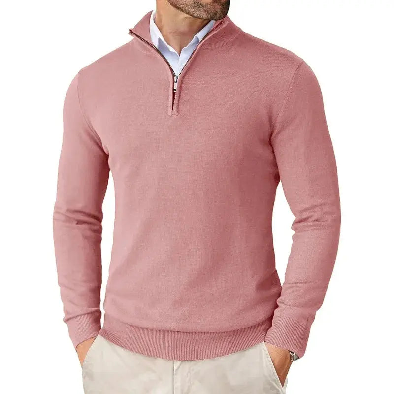 Harrington Oxford | Men's Classic Half-Zip Sweater