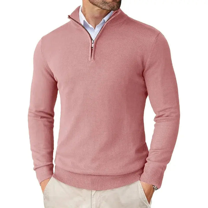 Harrington Oxford | Men's Classic Half-Zip Sweater