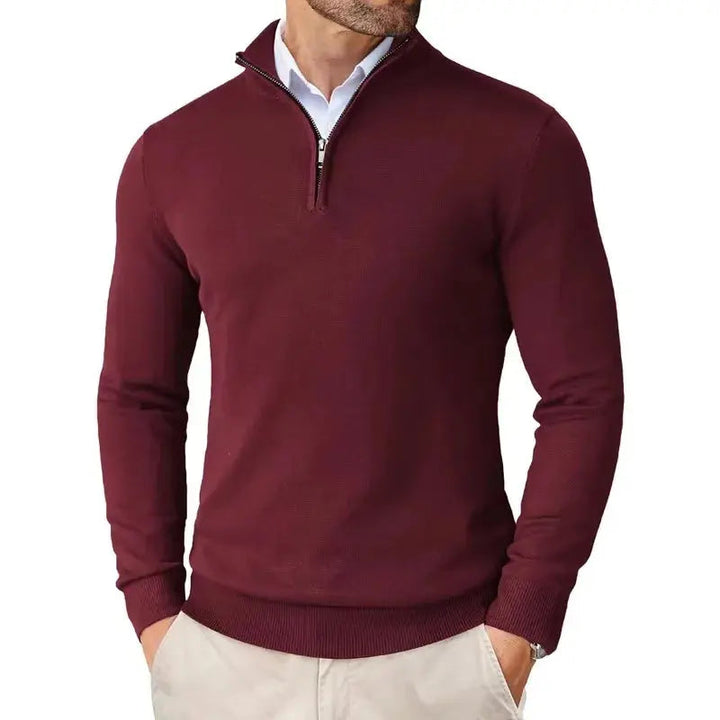 Harrington Oxford | Men's Classic Half-Zip Sweater