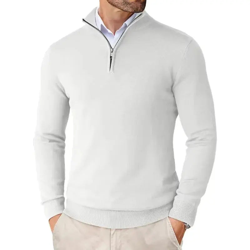 Harrington Oxford | Men's Classic Half-Zip Sweater