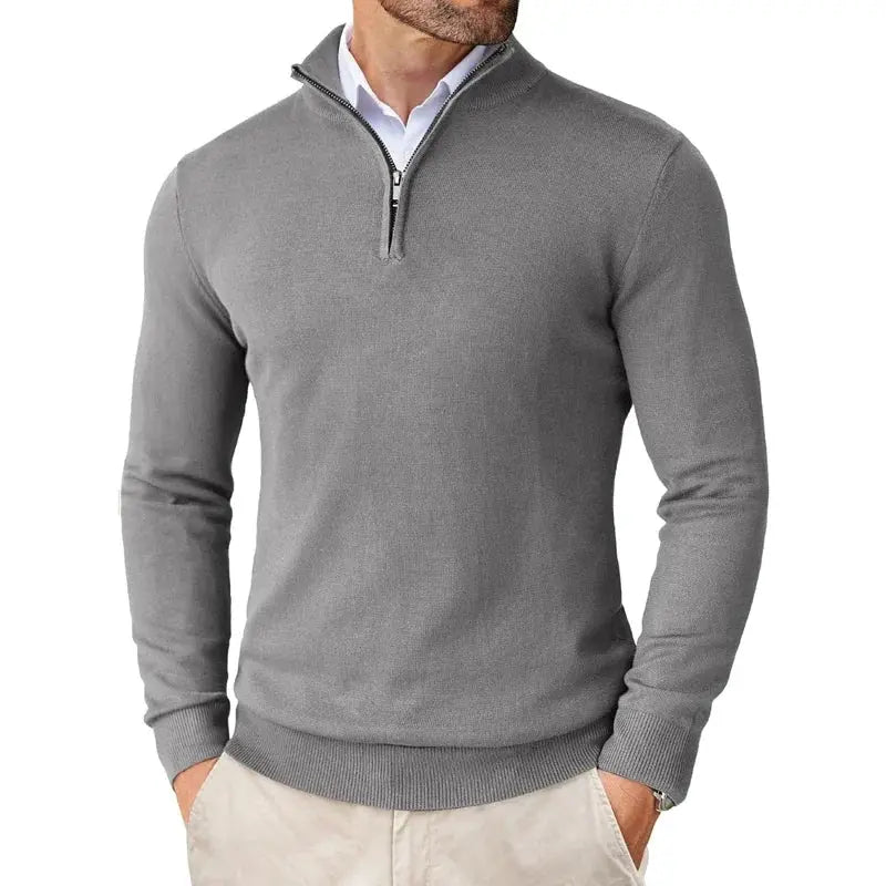 Harrington Oxford | Men's Classic Half-Zip Sweater
