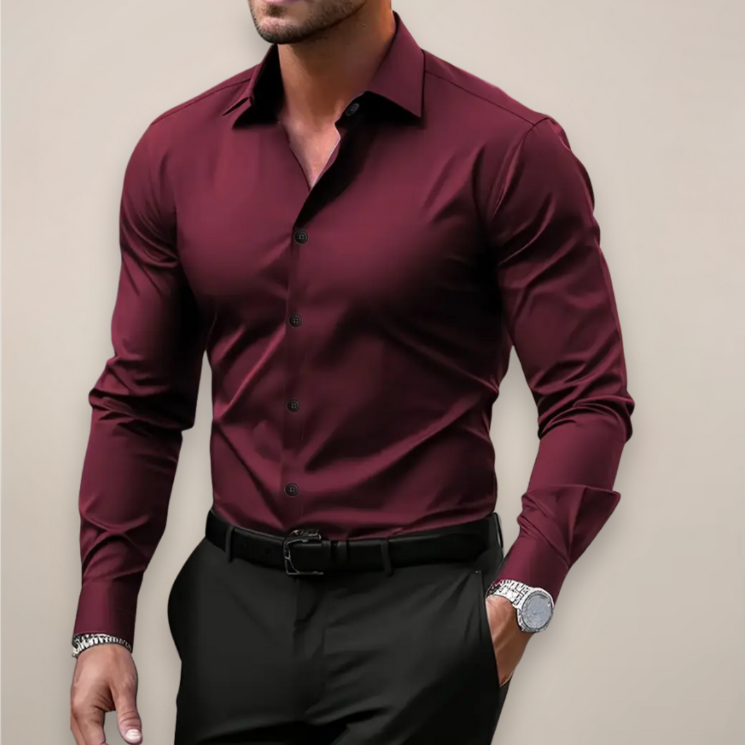 Gerald | Smart Casual Long Sleeve Shirt