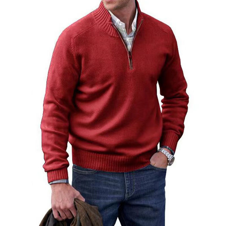 Niko | Classic Zip-Up Sweater
