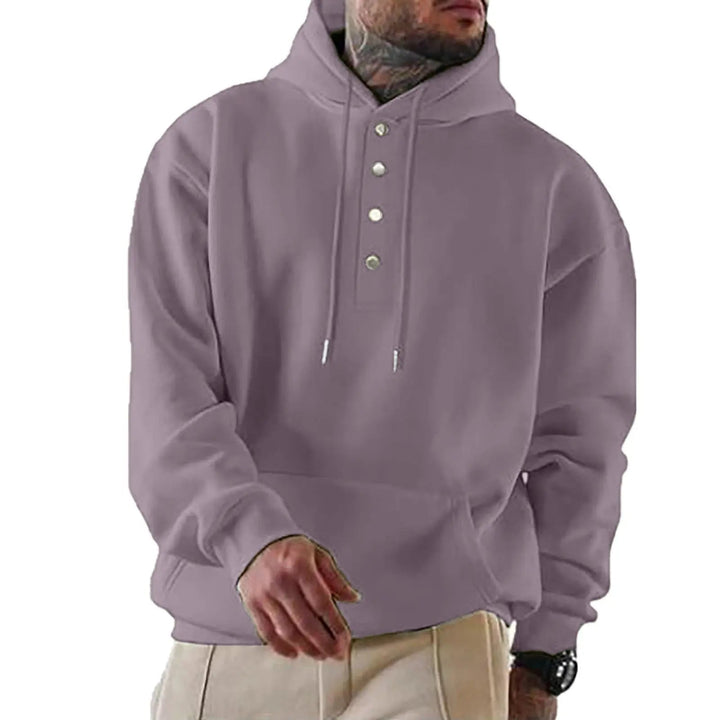Chad | Everyday Buttoned Knit Hoodie