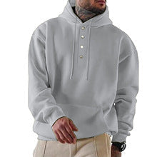Chad | Everyday Buttoned Knit Hoodie